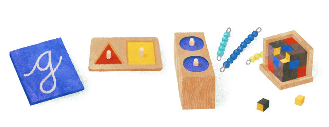 le 31 août 2012, Google a célébré le 142e anniversaire de la naissance de Maria Montessori